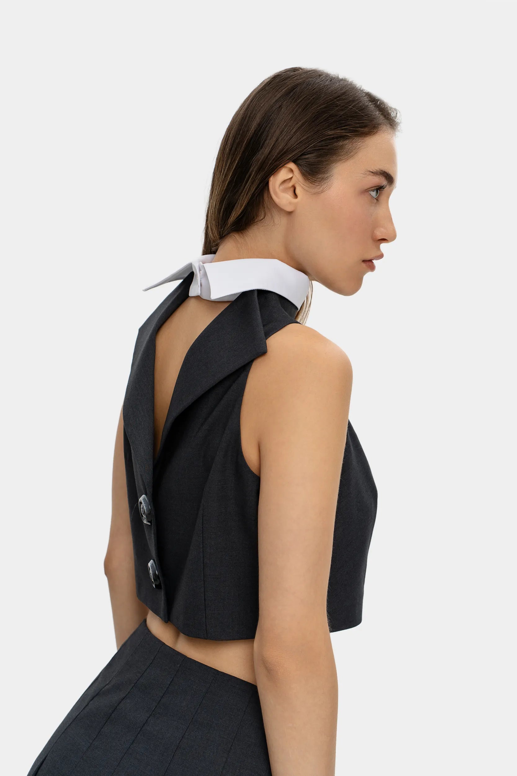 Smart Accent Collar — Snow Quiet